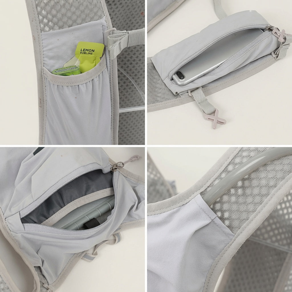 Sac d’hydratation Trail 20L - Blanc